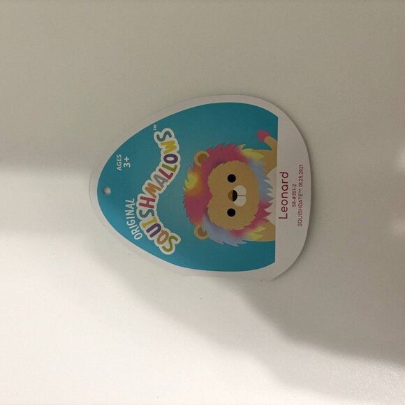 Leonard The Lion 8" Squishmallow - Picture 4 of 6